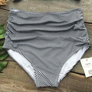 HIGH WAISTED SWIMSUIT BOTTOMS